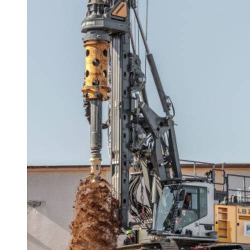 Liebherr LB 28 Drilling rig