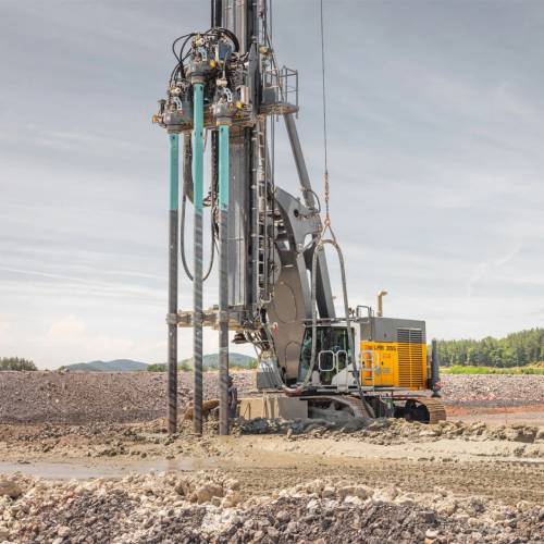 Liebherr LRB 355.1 Piling and drilling rig