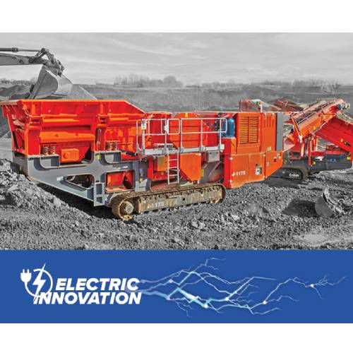Terex® Finlay J-1175 Electric Jaw Crusher