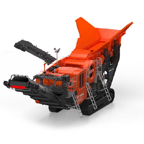 Terex® Finlay J-1280 Hybrid mobile jaw crusher