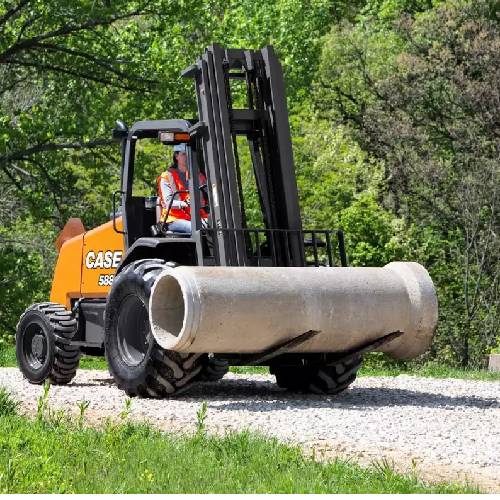 CASE 588H 74hp Rough Terrain Forklift