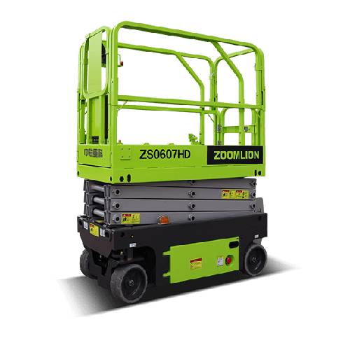 Zoomlion ZS0607HD Scissor Lift – 4.4 HP, 0.23 Ton