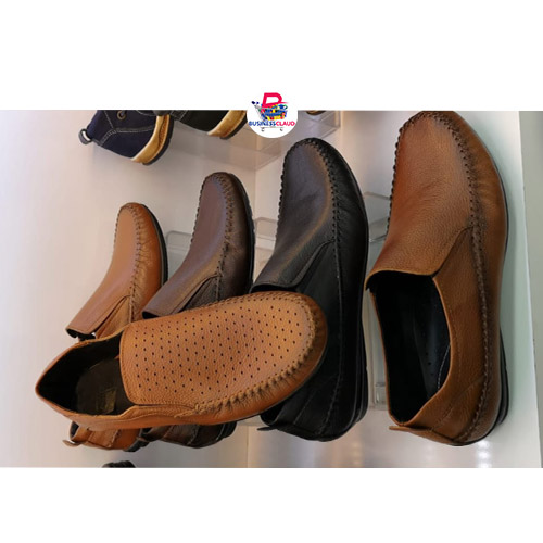 Pure leather loafers, shoes for men