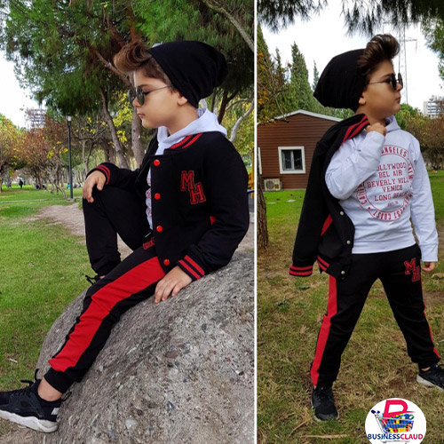 boy child hoodie, kids wear, kids clothe, kids trouser brown, white