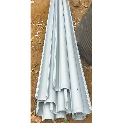 Heavy gauge PVC gutters