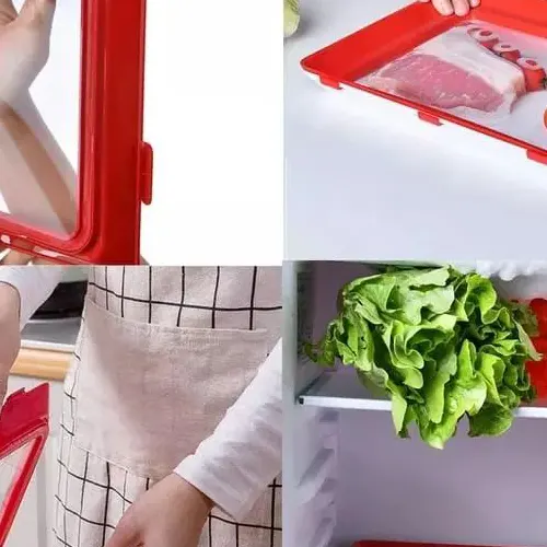 Microwaveable Food preservation tray