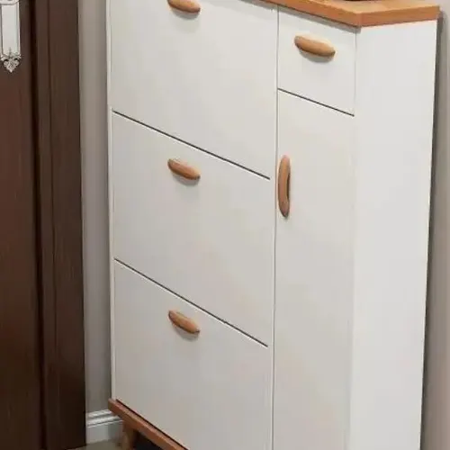 Bucket Shoe Cabinet