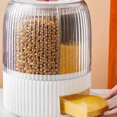 rotatable cereal dispenser