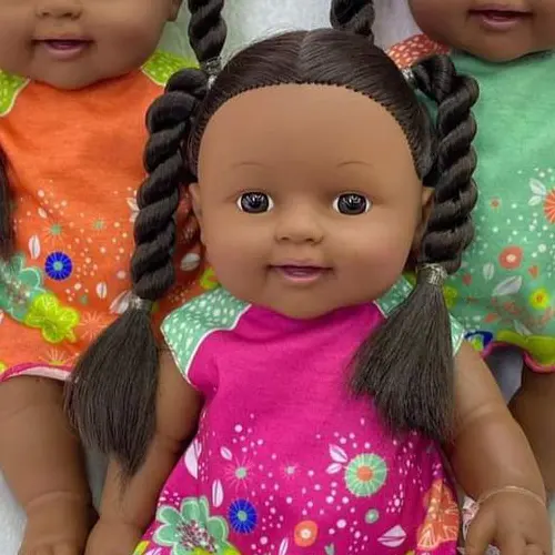 black African doll
