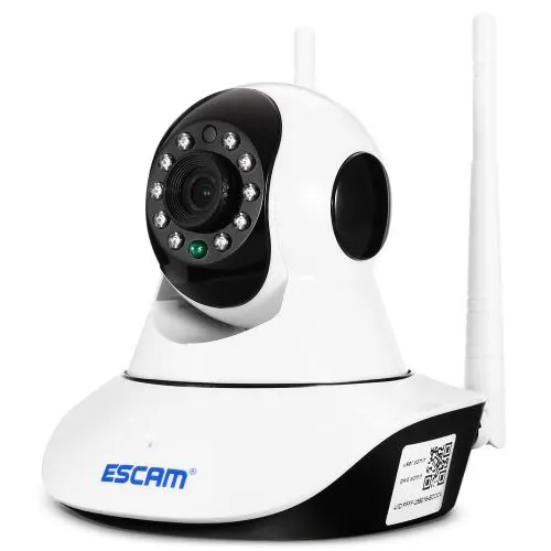 Escam Home Security WiFi IP Camera Dual Antenna Cctv camera