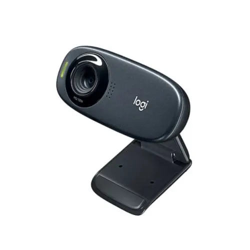 Black Logitech C310 Webcam HD 720