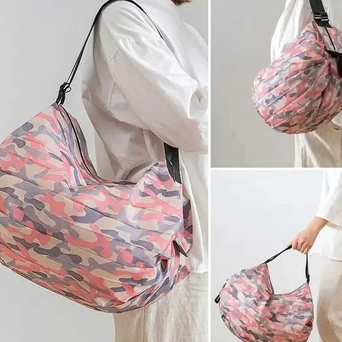 Large Capacity Foldable Reusable Grocery Bags