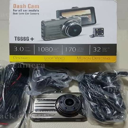 Dash Cam T666G+ video Sensor