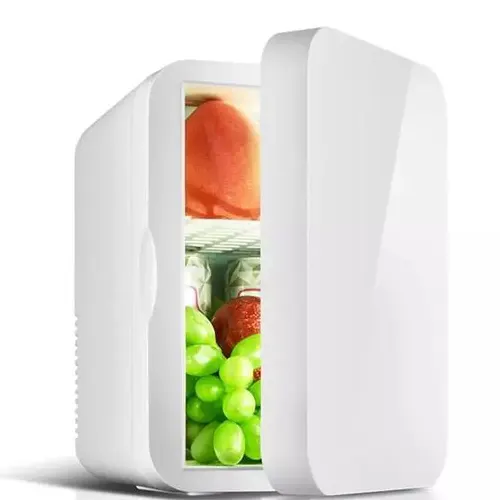White 4 litre Mini portable refrigerator