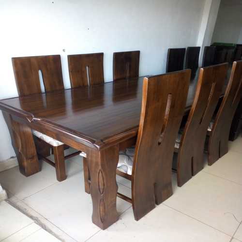 6 seater Solid Mahogany dining table