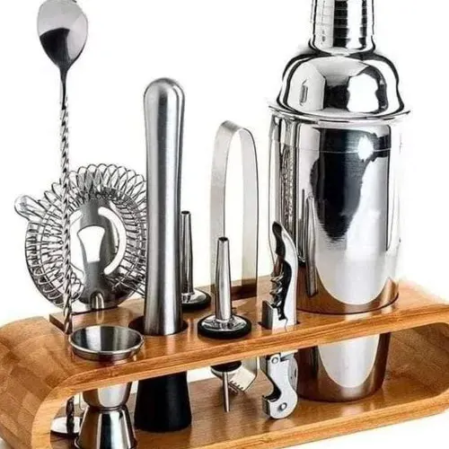 10pcs Stainless steel Cocktail Shaker Set