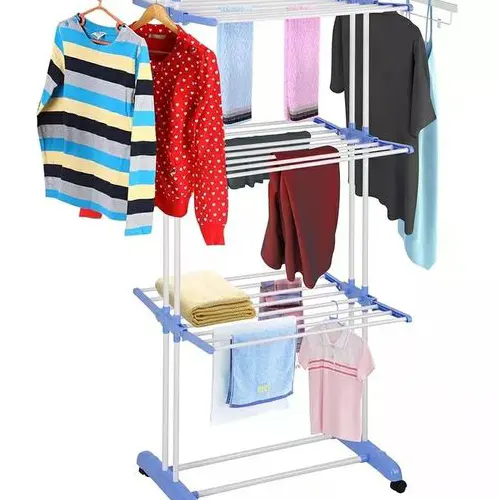 3 tier collapsible  outdoor clothes Drying rack