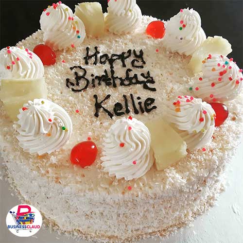 Tropical Delight: Indulge in Our Exotic Pina colada cake