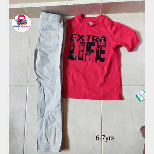 Adorable Baby Clothes, Kids T-Shirts, and Child Trousers for Every Age from 0 to 14 Years