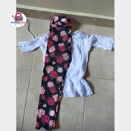 Charming Girl's Top and Trouser Sets for Ages 0-14 Years