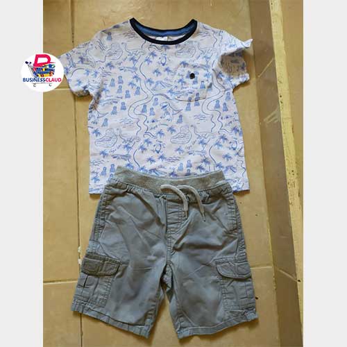 t-shirt and short for  Kids and baby wear