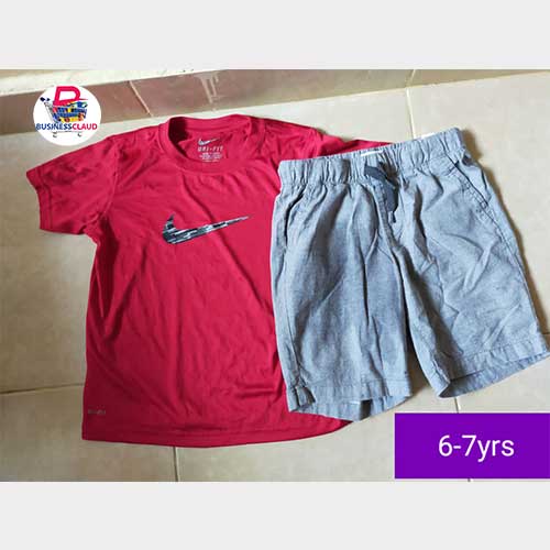 boy tshirt, girl shorts for  Kids and baby wear