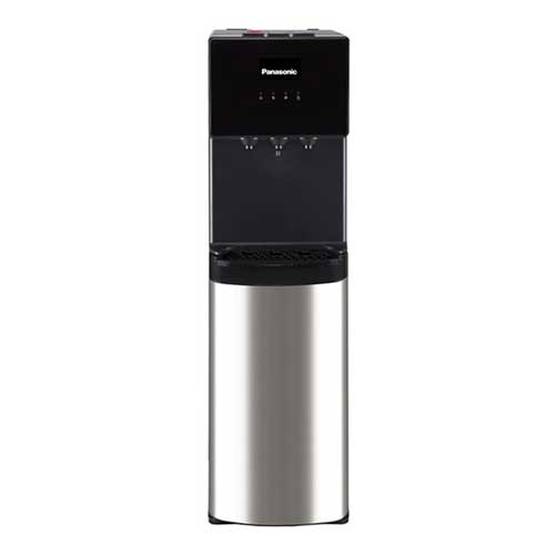 Panasonic Bottom Loading Water Dispenser Compressor Cooling - Black