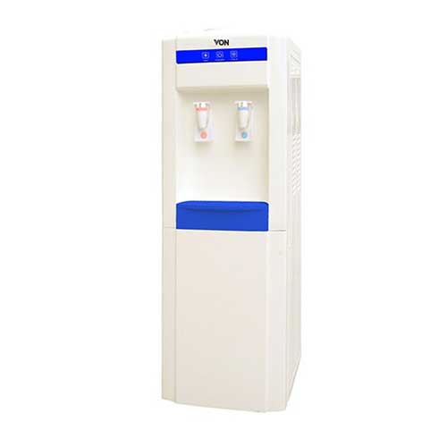 Von Water Dispenser Hot & Normal with Cabinet - White