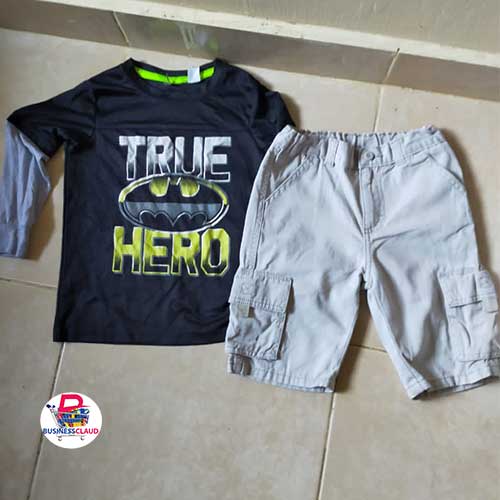High-Quality Kids Wear: Boy Child Trousers, Girl Child Shirts, and Black T-Shirts Ages 0-16 Years