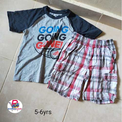 Comfortable Kids' Wear: Boys' Shorts and Girls' T-Shirts for Ages 0-16 Years