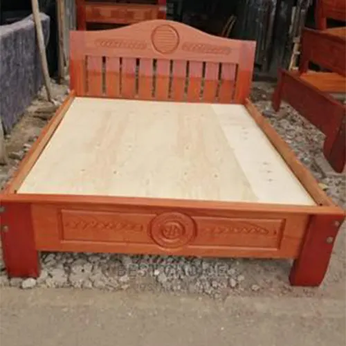 5 by 6 Pure Mahogany Quality Bed