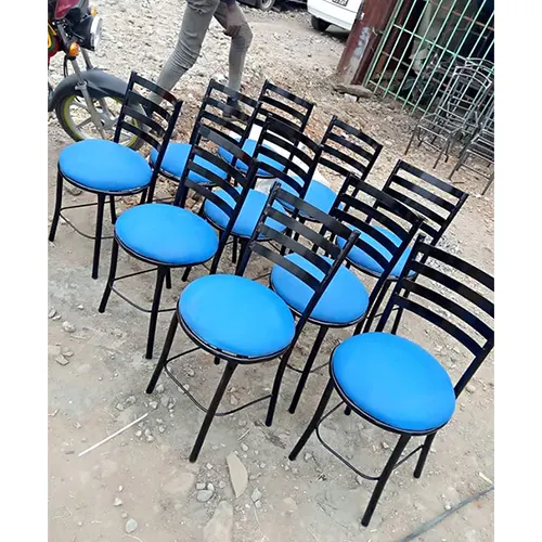 Metallic Restaurant chair  Quality Blue chair