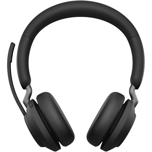 Jabra Evolve2 65 LINK380A MS Stereo Wireless On-Ear Headset with Stand