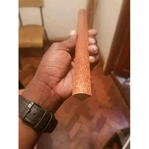Mahogany quadrant 1 inch 90-degree trim