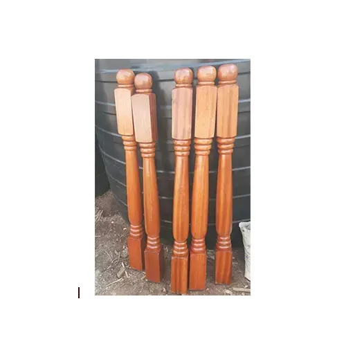 Mahogany spiddles 2x2x4 ft wooden