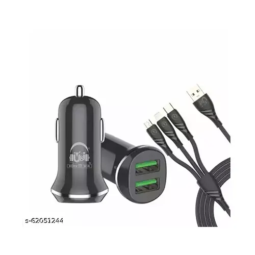 U&i Rider series 3 in 1 charging cable - car charger