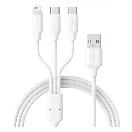 U&i Popular series 4 in 1 carcharger 3.0A Cable type c v8 iPhone 1 usb