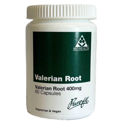 Bio Health Valerian Root - 60 x 400mg Capsules