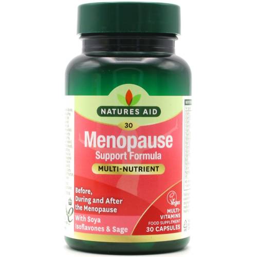 Natures Aid Menopause Support Formula 30 Capsules