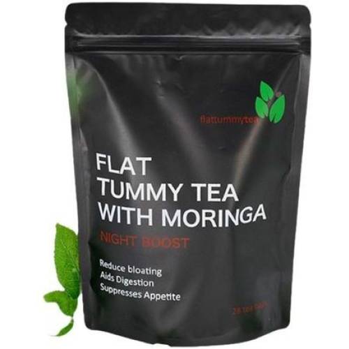 FLAT TUMMY TEA WITH MORINGA