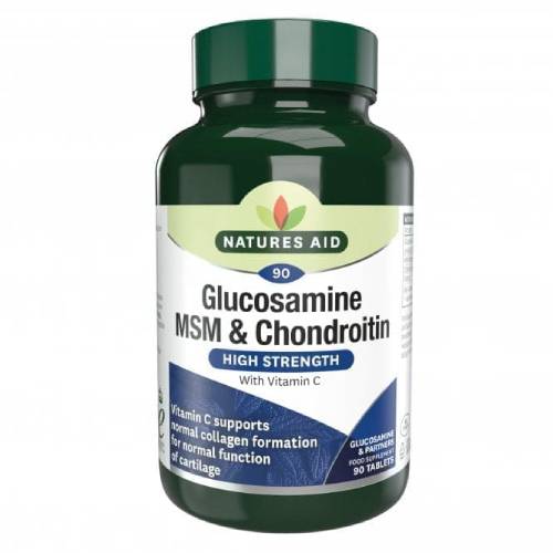 Natures Aid Glucosamine+ Chondroitin Complex Caps 90s