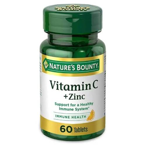 Natures Bounty Vitamin C + Zinc Quick Dissolve Tabs 60s
