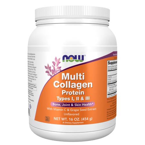 NOW Foods Supplements, Multi Collagen Protein