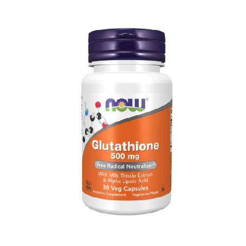 Now Foods Glutathione 500 mg – 30 vegetarian capsules