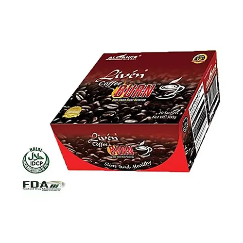 20 sachets Liven Coffee Liven Burn Alkaline coffee for Weight loss