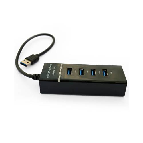 USB HUB Usb 3.0 HUB 4 Port For Laptop And PC Black 303