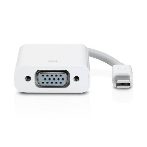 Mini Display Port to VGA Monitor Adapter White or black
