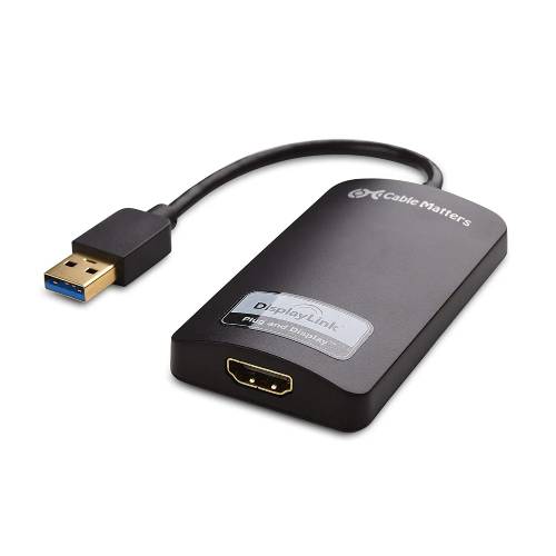 USB to HDMI Convertor Black and white