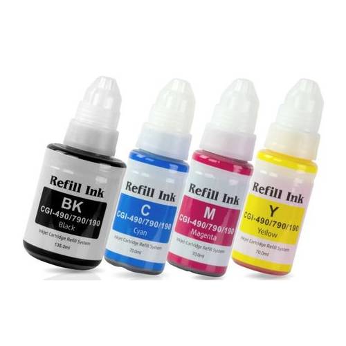 Canon 490 Ink Black/ Magenta/ Yellow/ Cyan