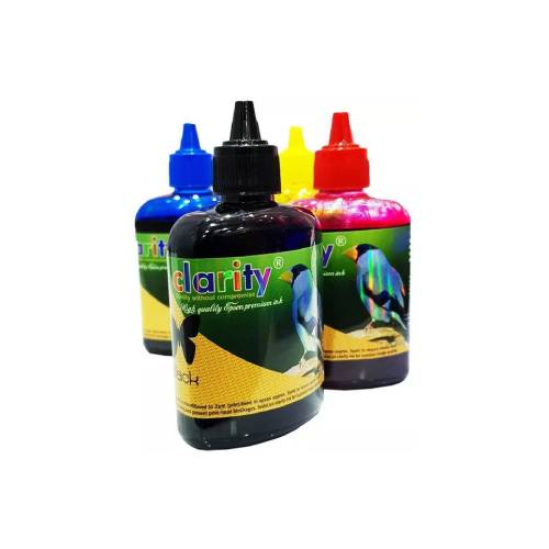 Clarity Printer Ink Clarity Ink Black/Magenta/Yellow/Cyan 100ml
